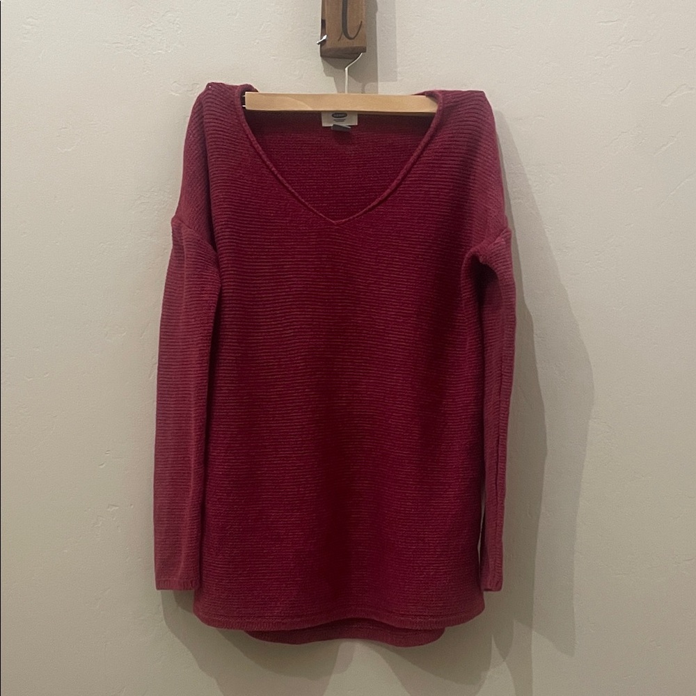 Old Navy Crimson Knit Top
